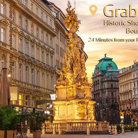 Loevly Shared 6Br With Garden Near Danube & Millenium City Wien Exteriör bild